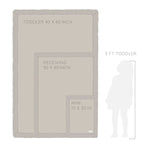 Saranoni Ribbed Bamboni Toddler Blanket Soft Cuddly Warm - Everetts Place Boutique - 