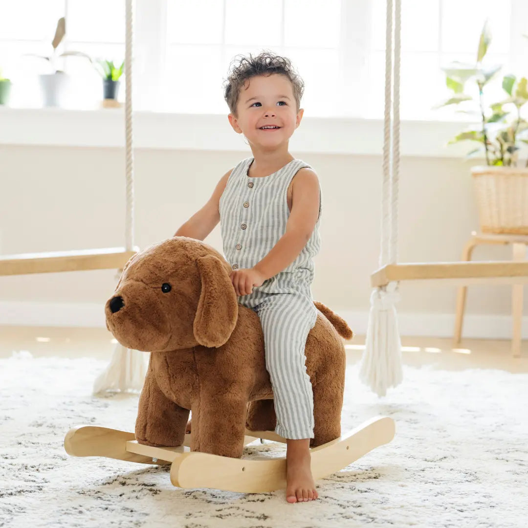 Saranoni Stuffed Animal Rockers Bear Rocker for Ages 1 to 4 Saranoni Everetts Place Boutique 159.00