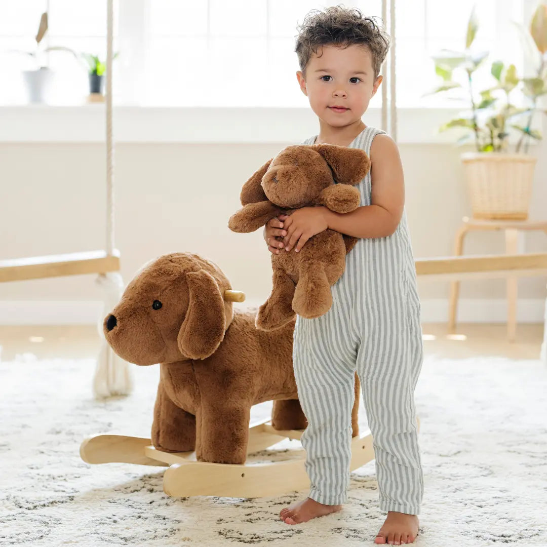 Saranoni Stuffed Animal Rockers Bear Rocker for Ages 1 to 4 Saranoni Everetts Place Boutique