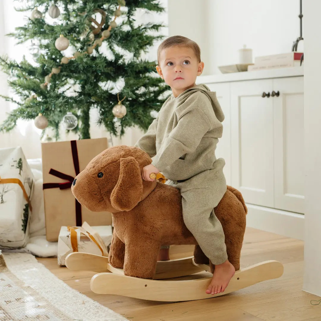 Saranoni Stuffed Animal Rockers Bear Rocker for Ages 1 to 4 Saranoni Everetts Place Boutique