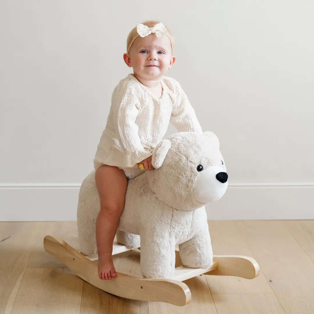 Saranoni Stuffed Animal Rockers Bear Rocker for Ages 1 to 4 Saranoni Everetts Place Boutique