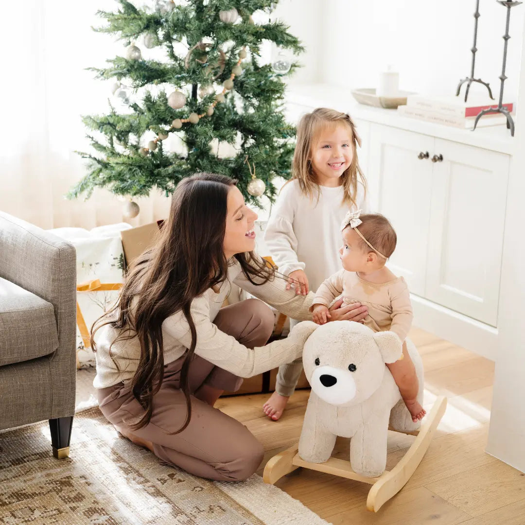 Saranoni Stuffed Animal Rockers Bear Rocker for Ages 1 to 4 Saranoni Everetts Place Boutique