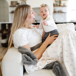 Saranoni Two Sided Minky Lush Throw Blanket Ultra Plush Saranoni Everetts Place Boutique 119.00