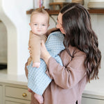 Saranoni Waffle Knit Mini Baby Blanket Cozy Plush Soft Saranoni Everetts Place Boutique
