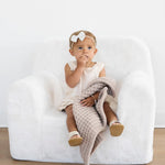 Saranoni Waffle Knit Mini Baby Blanket Cozy Plush Soft Saranoni Everetts Place Boutique