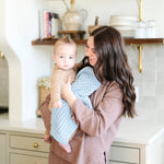 Saranoni Waffle Knit Mini Baby Blanket Cozy Plush Soft Saranoni Everetts Place Boutique