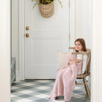 Saranoni Waffle Knit Toddler Blanket Soft Breathable Saranoni Everetts Place Boutique