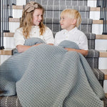 Saranoni Waffle Knit Toddler Blanket Soft Breathable Saranoni Everetts Place Boutique