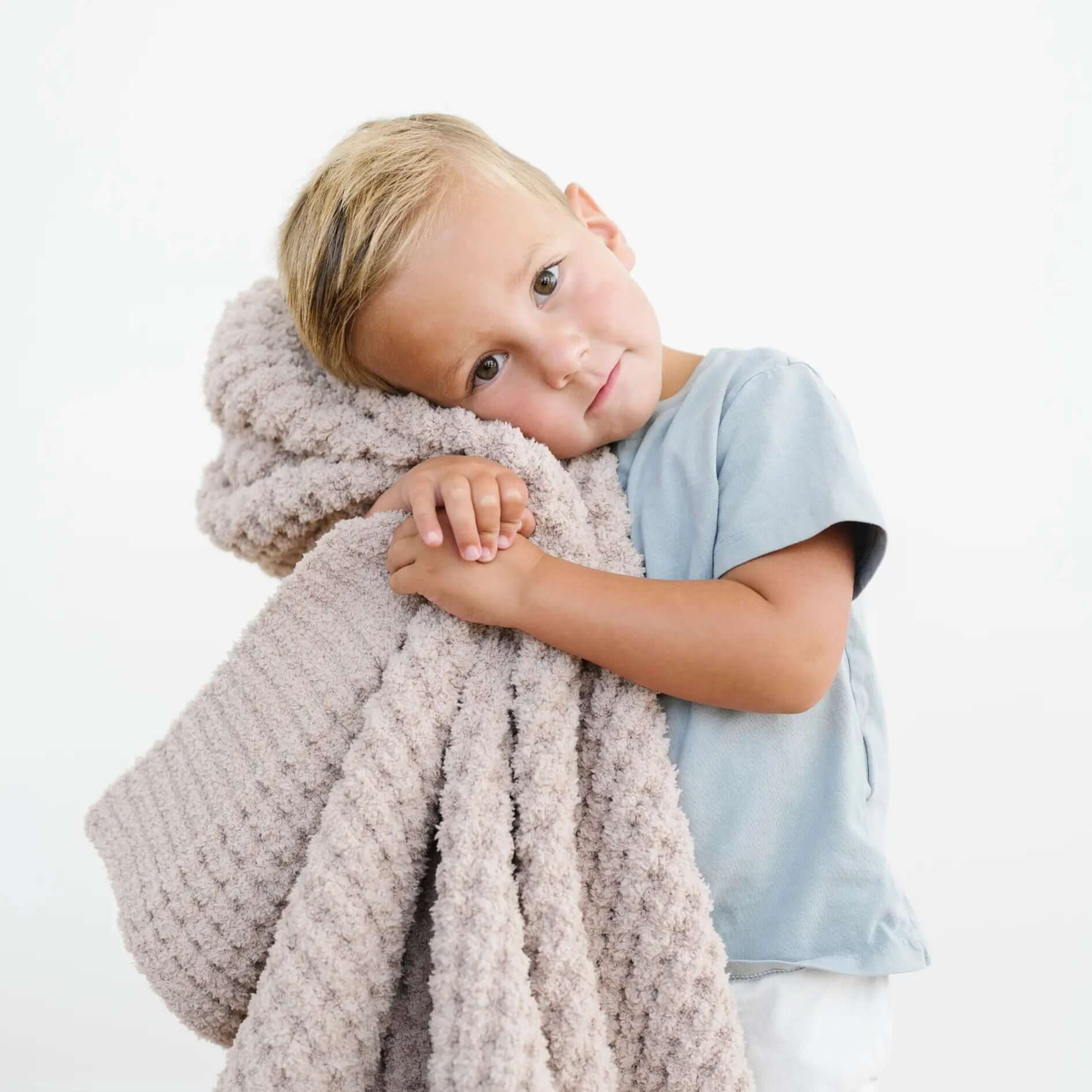 Saranoni Waffle Knit Toddler Blanket Soft Breathable Saranoni Everetts Place Boutique