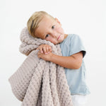Saranoni Waffle Knit Toddler Blanket Soft Breathable Saranoni Everetts Place Boutique