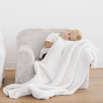Saranoni Waffle Knit Toddler Blanket Soft Breathable Saranoni Everetts Place Boutique