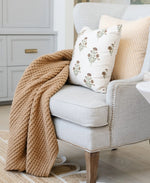 Saranoni Waffle Knit XL Throw Blanket Breathable Luxury Saranoni Everetts Place Boutique