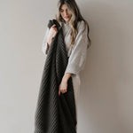 Saranoni Waffle Knit XL Throw Blanket Breathable Luxury Saranoni Everetts Place Boutique