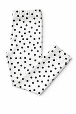 Mila & Rose baby leggings with scattered dot pattern