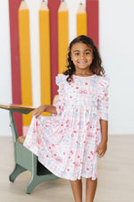 Mila & Rose ® School Days 3 to 4 Ruffle Twirl Dress for Girls Wardrobe - Everetts Place Boutique - 