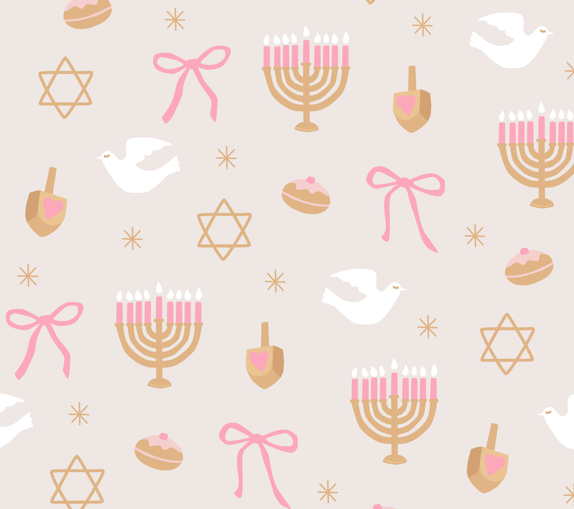 Pretty In Hanukkah (Dream Blanket)