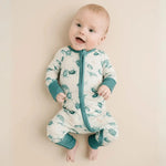 Kolorful Sea Turtle Pajamas One-Piece Sleeper with Two-Way Zipper - Apparel & Accessories > Clothing > Baby & Toddler Clothing > Baby & Toddler Sleepwear Pajama