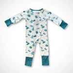 Kolorful Sea Turtle Pajamas One-Piece Sleeper with Two-Way Zipper - Apparel & Accessories > Clothing > Baby & Toddler Clothing > Baby & Toddler Sleepwear Pajama