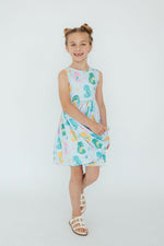 Mila & Rose ® Seahorse Swirl Tank Twirl Dress For Toddler Girls Collection - Everetts Place Boutique - 