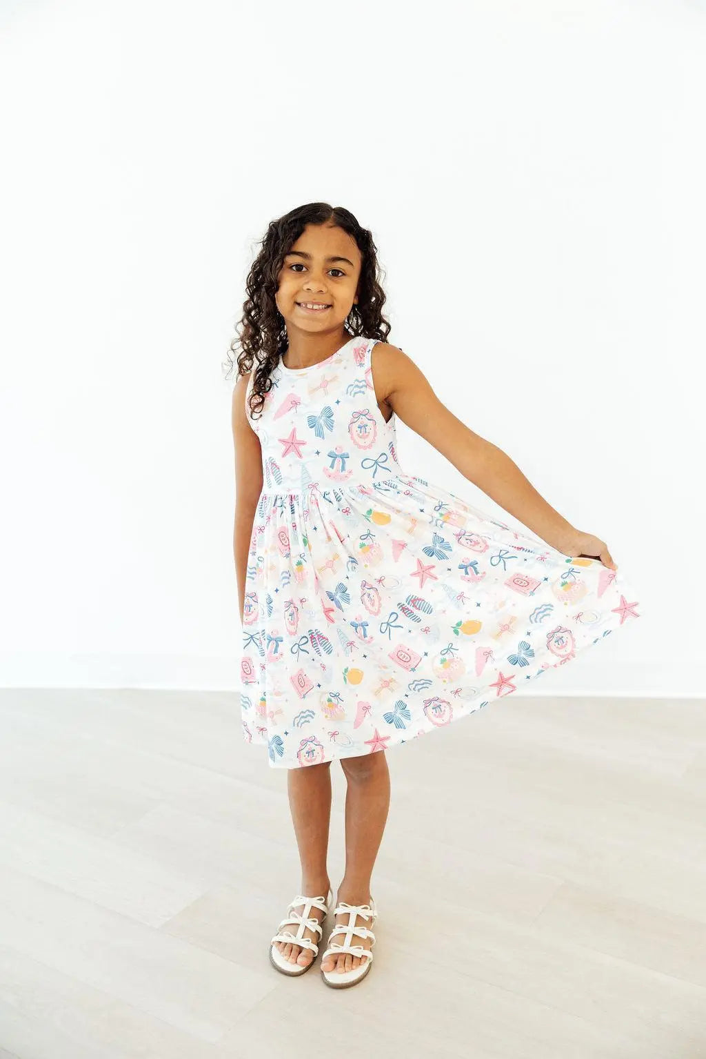 Mila & Rose ® Seaside Sweetheart Tank Twirl Dress - 