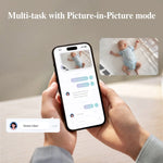 Sense-U AI 2K PTZ Camera with Night Vision for Enhanced Home Security - Baby & Toddler AI Cam