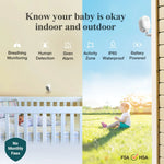 Sense-U AI Battery Cam with Advanced Detection for Smart Home Security - Baby & Toddler > Baby Safety > Baby Monitors AI Cam