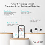 Sense-U Pro Baby Monitor with Long Range and High Clarity for Peace of Mind - Baby & Toddler > Baby Safety > Baby Monitors Pro Baby