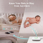 Sense-U Pro Baby Monitor with Real Time Technology for Peace of Mind Parents - Baby & Toddler > Baby Safety > Baby Monitors Pro Baby