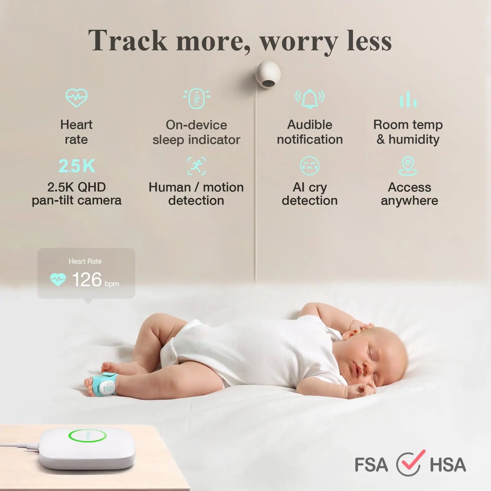 Sense-U Everetts Place Smart Sock Shoe with Adaptive Comfort Technology for All-Day Wear - Baby & Toddler > Baby Safety > Baby Monitors Sock Shoe