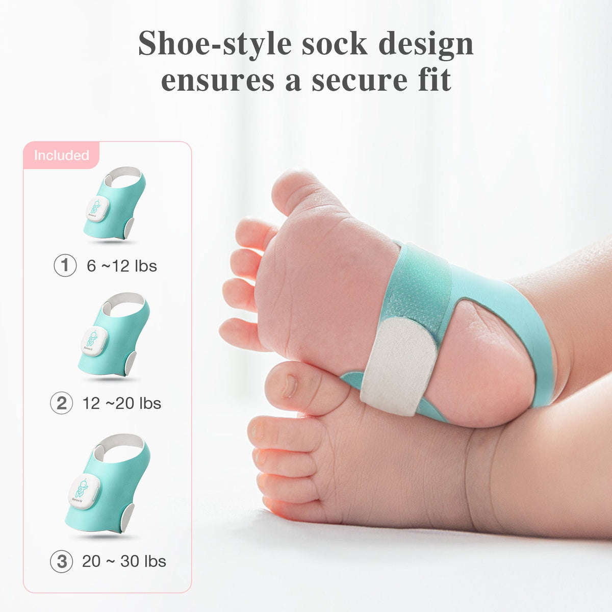 Smart Sock Shoe Bundle (2.5K PTZ Cam) by Sense-U