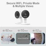 Sense-U Smart AI Indoor Camera with Advanced Monitoring for Home Security - Baby & Toddler > Baby Safety > Baby Monitors AI Cam