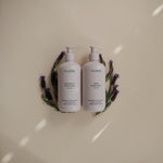 Mushie organic baby shampoo & body wash, gentle, tear-free.