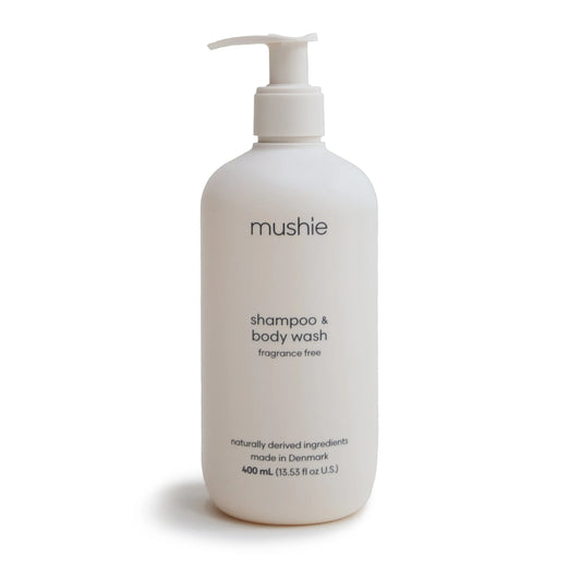 Fragrance Free Baby Shampoo and Body Wash for Delicate Skin and Scalps Mushie