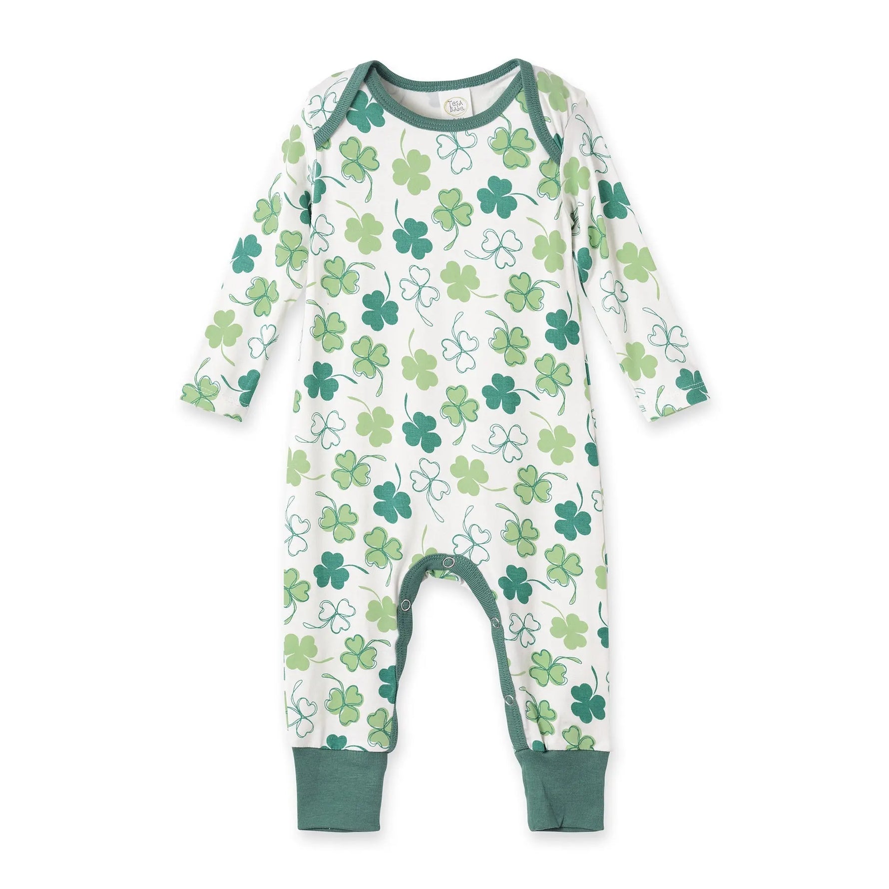 Tesa Babe Shamrock Bamboo Baby Romper | Soft & Eco - Friendly One - Piece - 