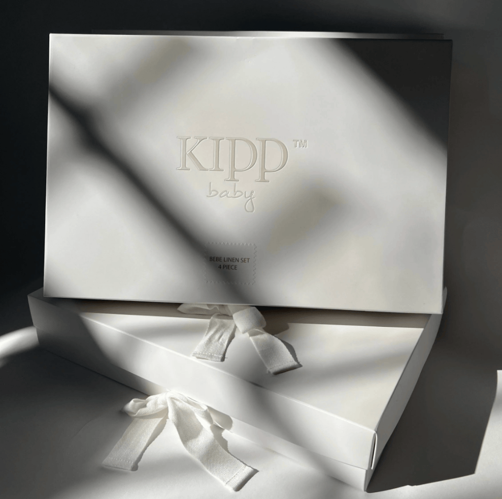 KIPP Collection Gift Wrap for Layette Items with Elegant Presentation