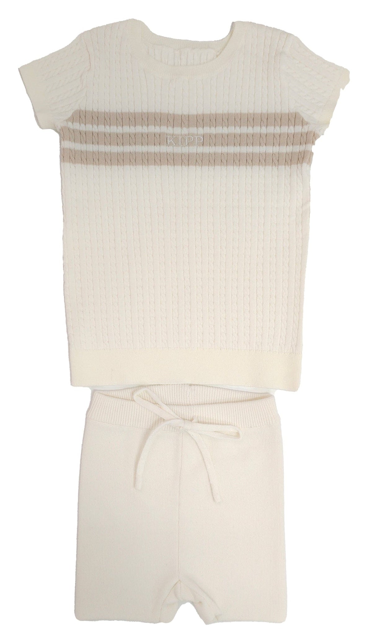 Alex Knit Set - White - Sleeve, White, Waist, Wool, Baby & Toddler Clothing | Everetts Place