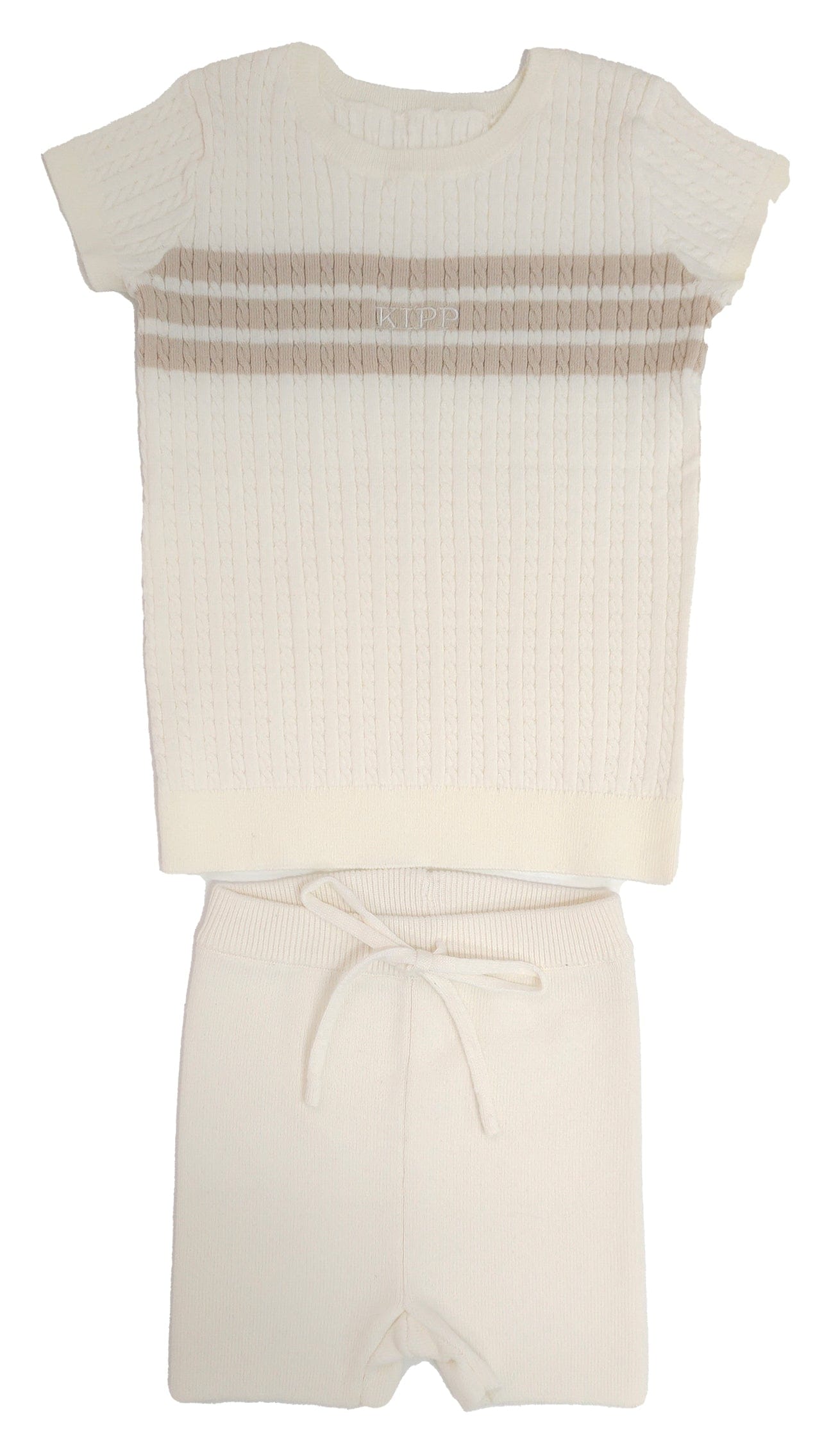 Alex Knit Set - White - Sleeve, White, Waist, Wool, Baby & Toddler Clothing | Everetts Place