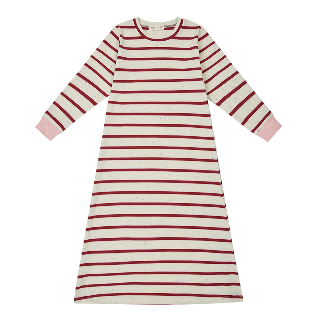 Lane Speckled Nightgown Pink for Girls Crew Kids NY by Crew Kids NY at Everetts Place