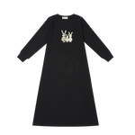 Bo Bunny Nightgown Black Long Sleeve Crewneck With Front Graphic by Crew Kids NY at Everetts Place