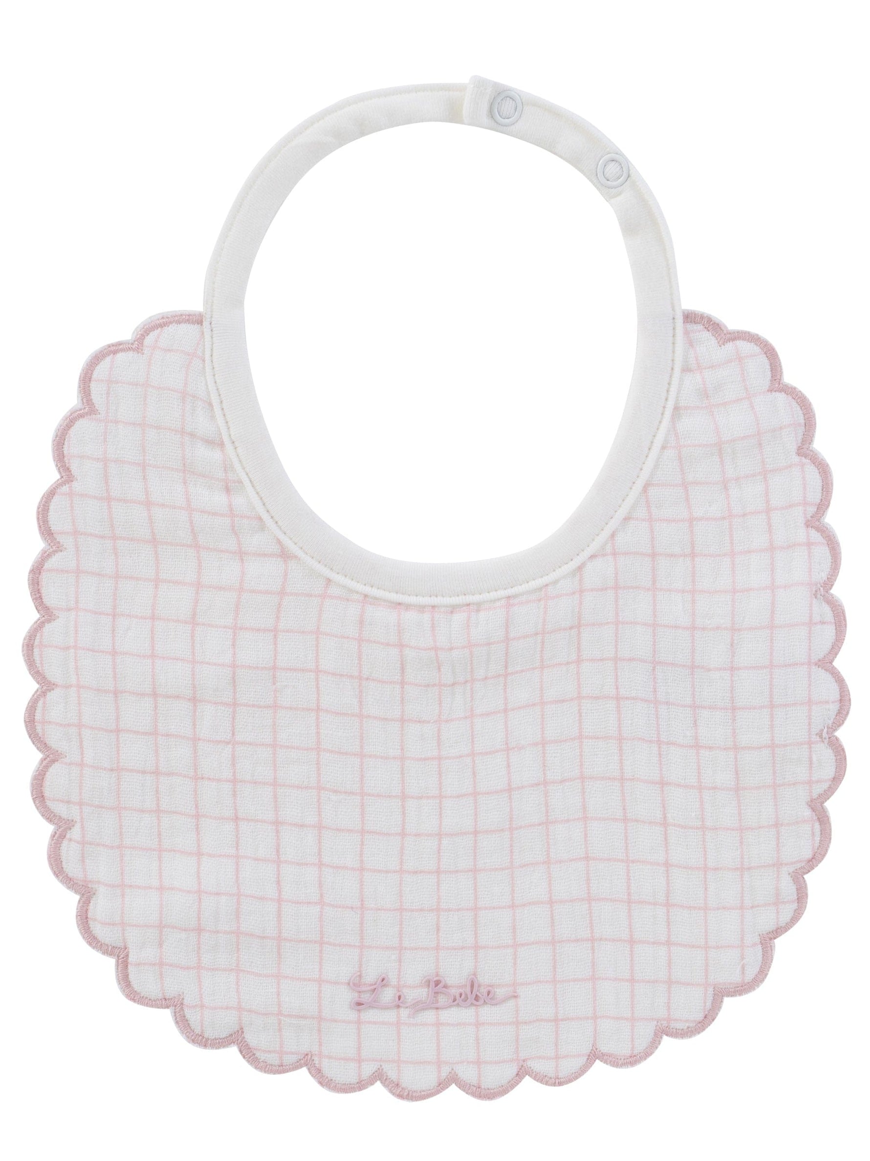 Teddy Au Pane Bib - Pink - Bib, Baby & Toddler Clothing, Polka dot, Clothing | Everetts Place
