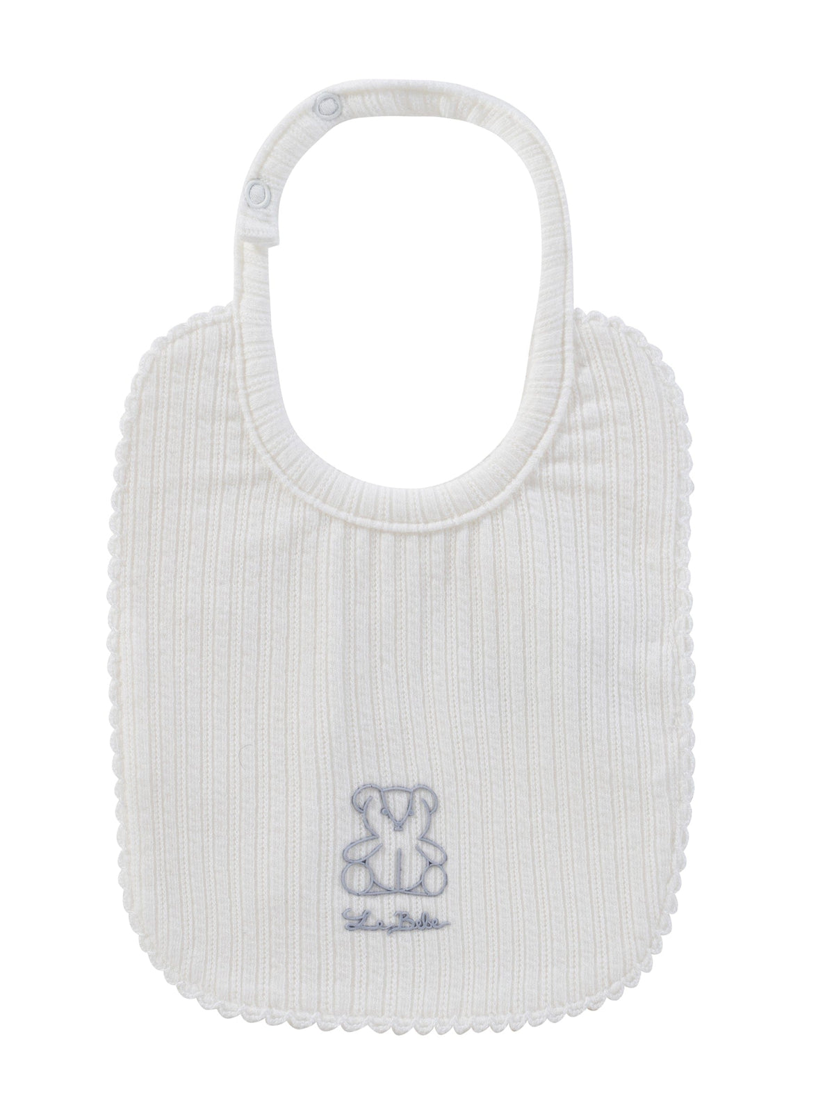 Teddy Bib - Blue - Baby & Toddler Clothing, White, Bib, Child, Baby Products | Everetts Place