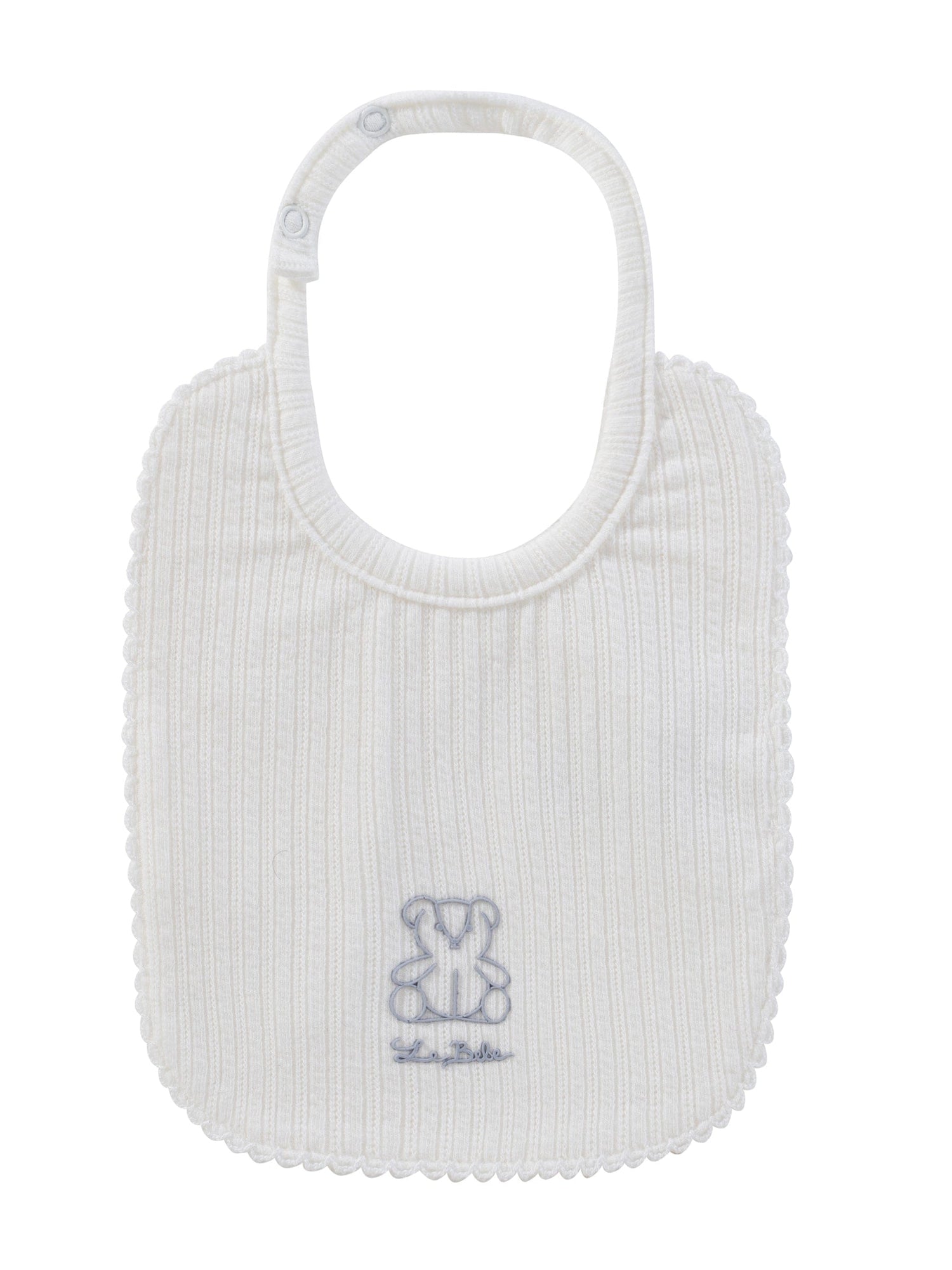 Teddy Bib - Blue - Baby & Toddler Clothing, White, Bib, Child, Baby Products | Everetts Place