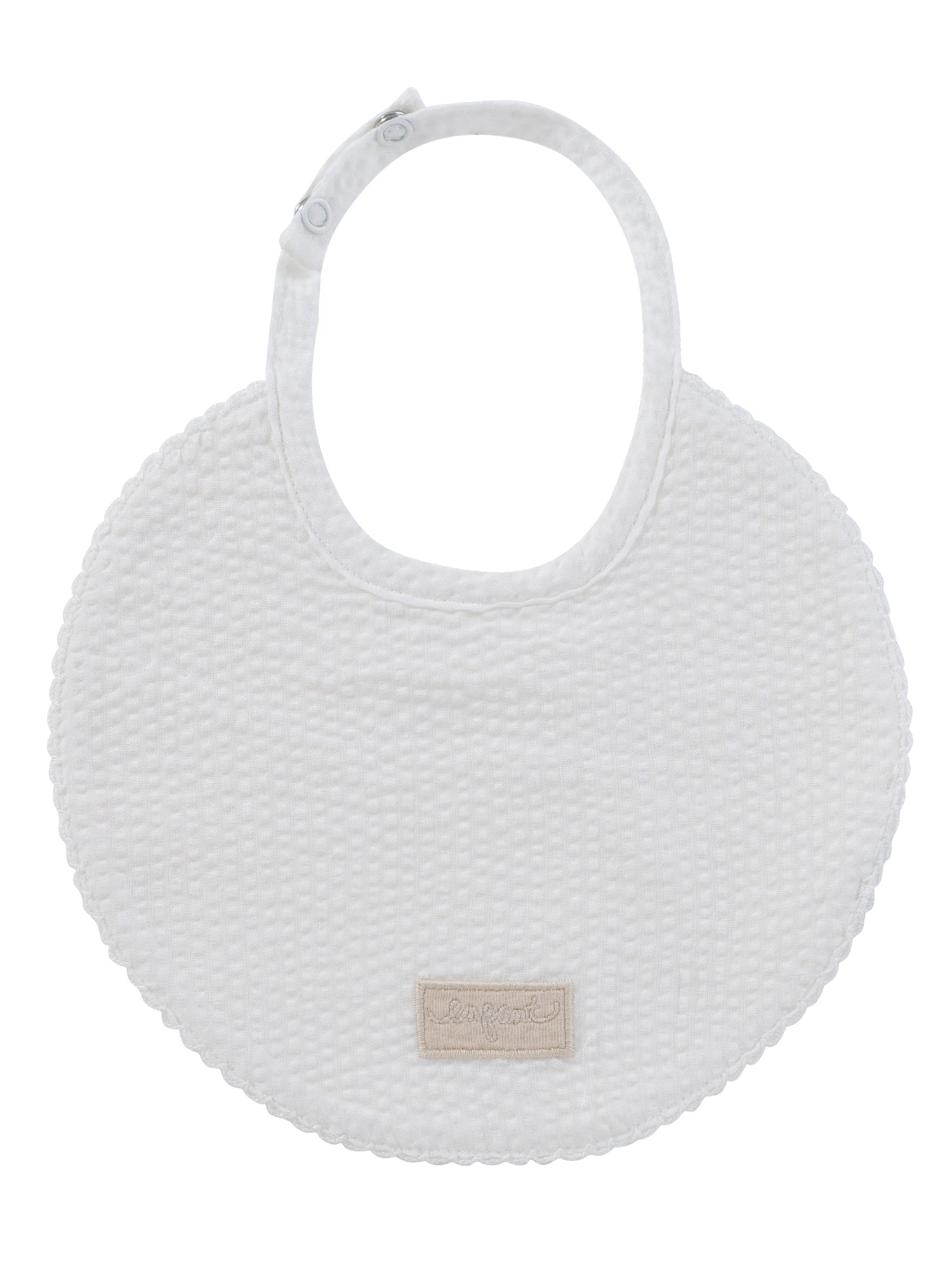 Enfant Bib - Stone - Bib, White, Baby & Toddler Clothing, Child, Toddler | Everetts Place