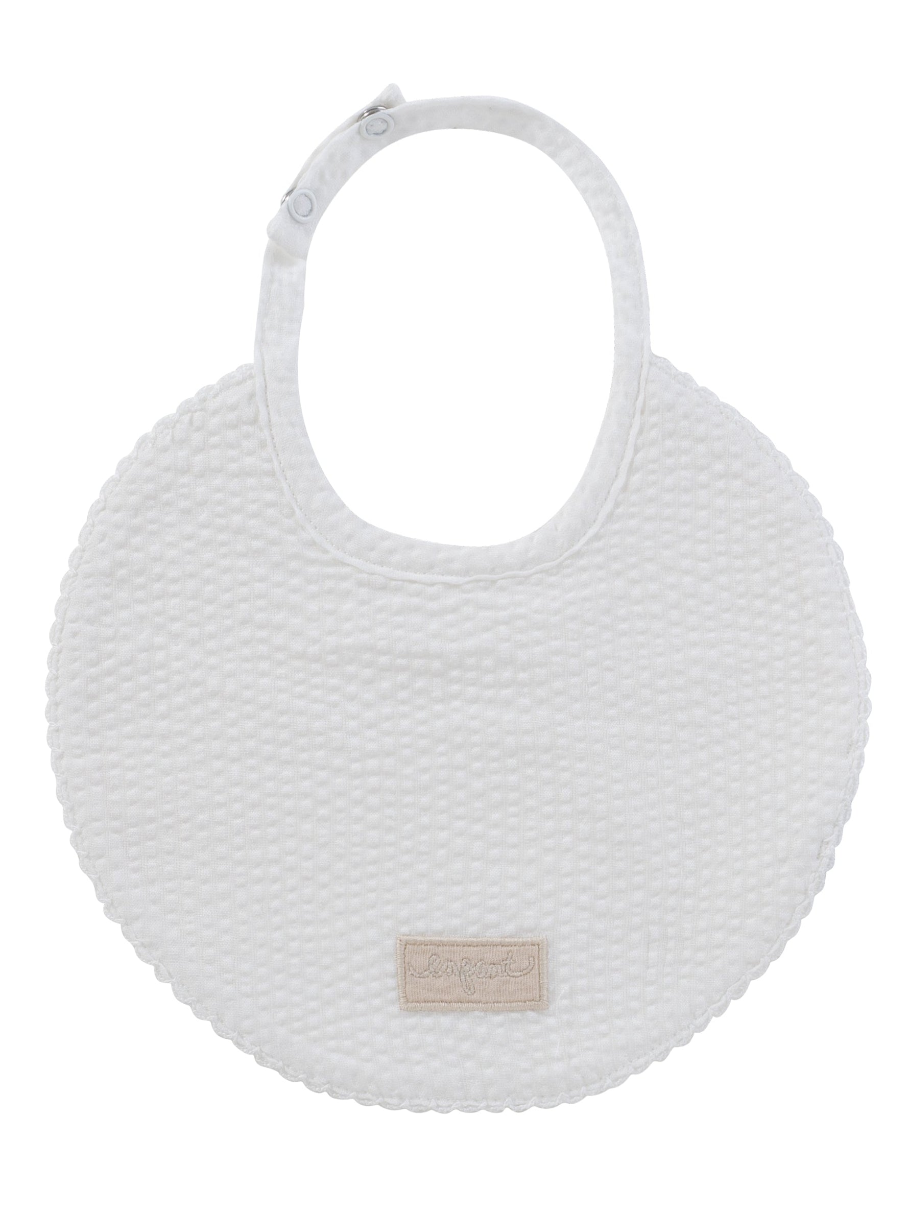 Enfant Bib - Stone - Bib, White, Baby & Toddler Clothing, Child, Toddler | Everetts Place