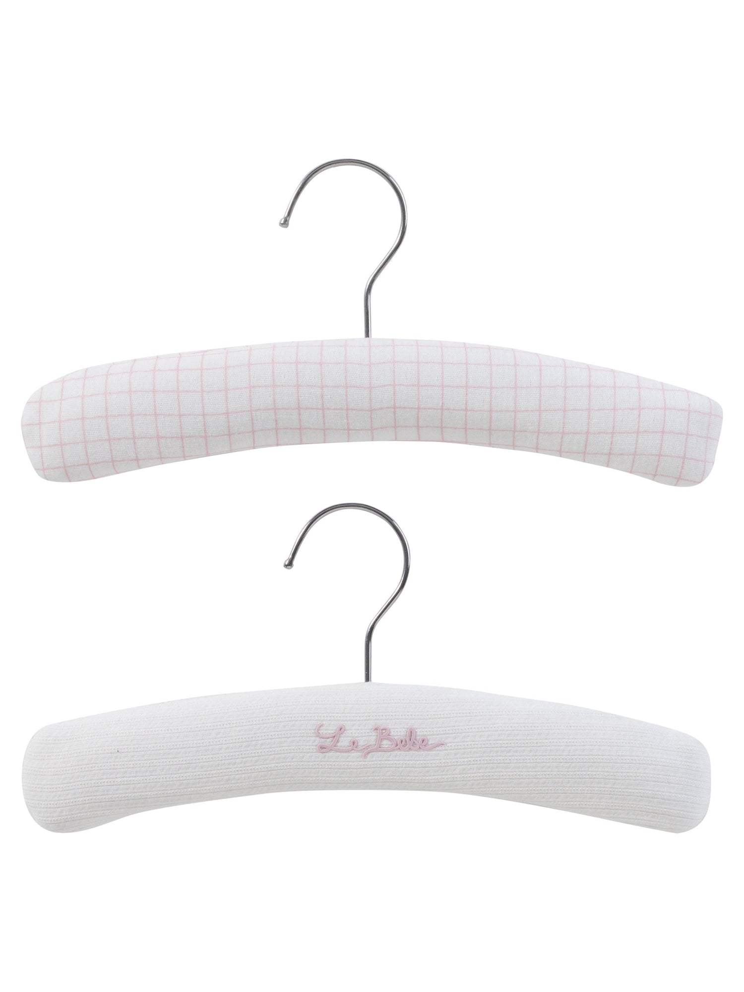 Teddy Au Pane Padded Hanger Set of 2 - Pink - Clothes hanger, Shoe | Everetts Place