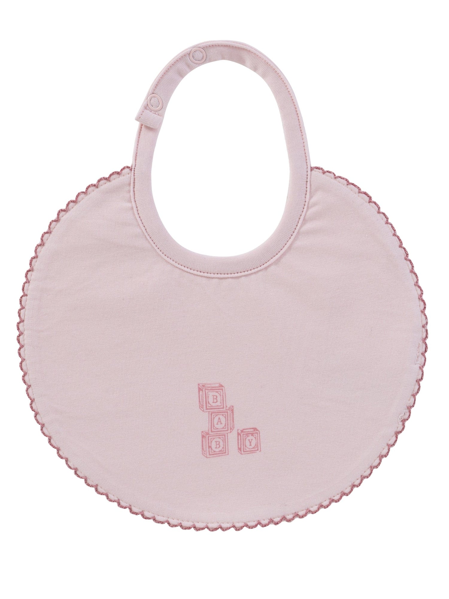 Baby Blocks Bib - Pink - Bib, Pink, Baby & Toddler Clothing, Clothing | Everetts Place