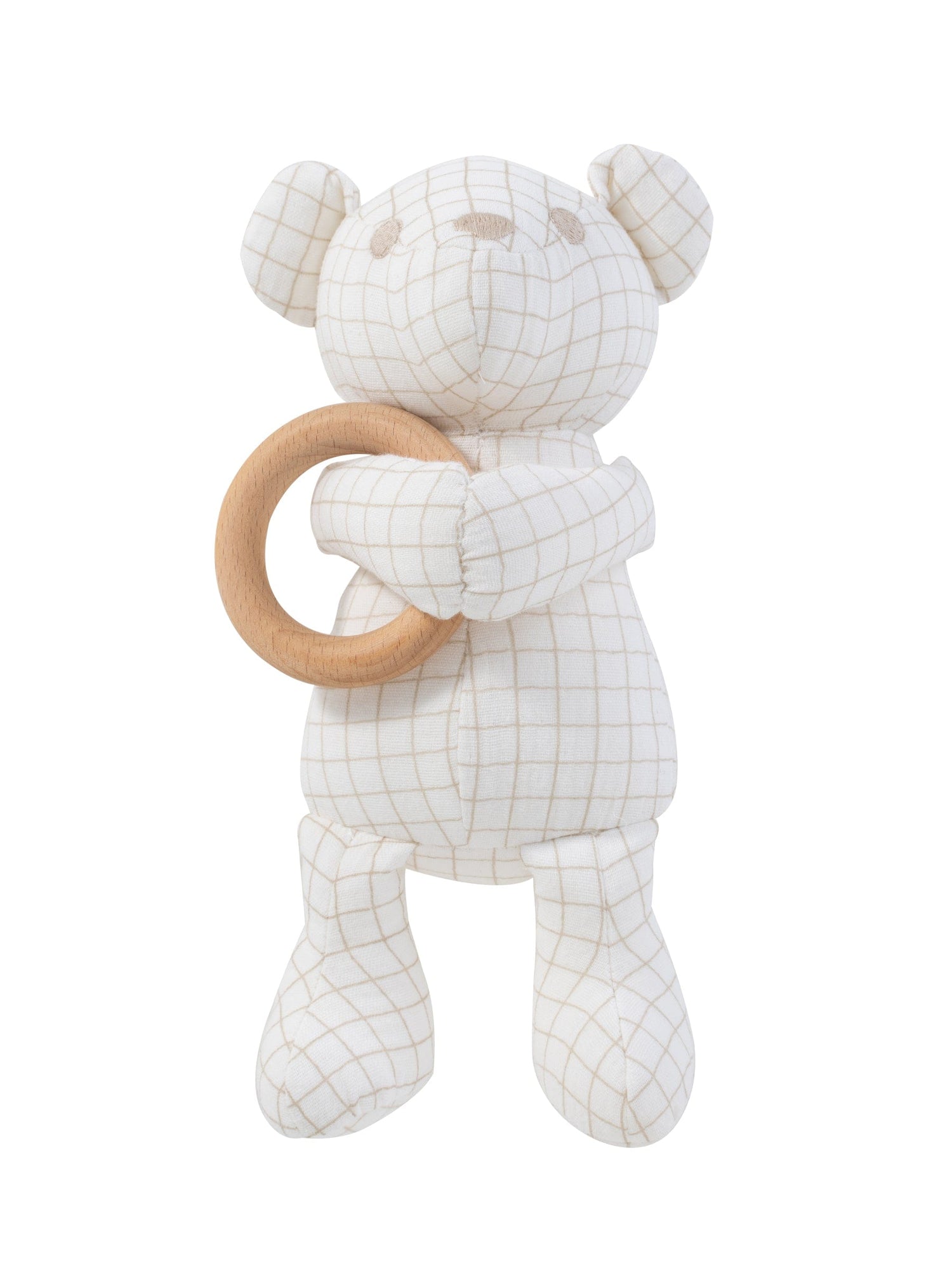 Teddy Au Pane Plush Toy - Stone - Toy, Teddy bear, Stuffed toy, Baby toys, Bear | Everetts Place