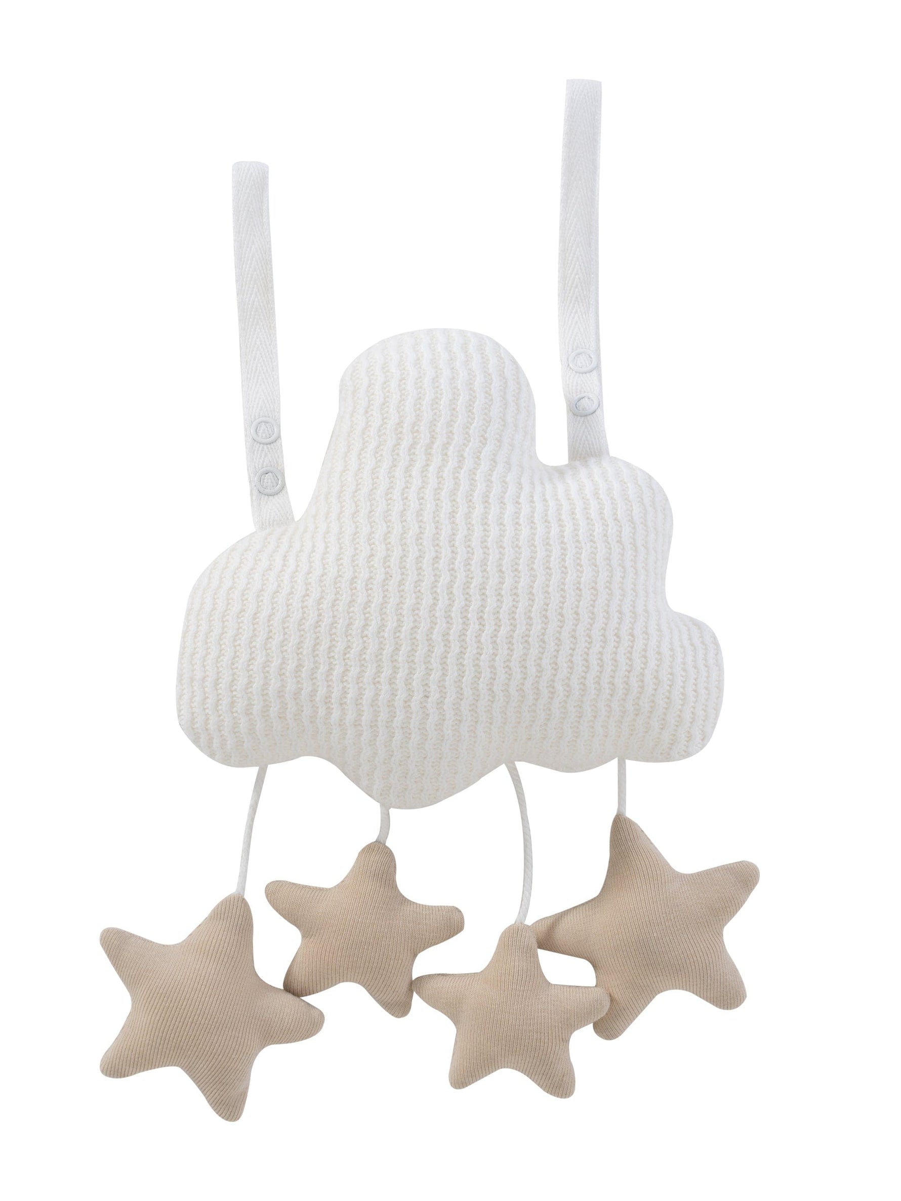 Starlight Plush Rattle Toy - Stone - Toy, Baby toys, Stuffed toy, Plush, Craft | Everetts Place