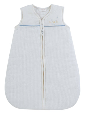 KIPP Collection Sleep Sack With Collar Contrast Embroidery For Babies