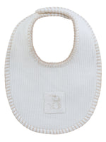 KIPP Collection Baby Bib With Color Stitch Front Patch Detail Snap Closure by KIPP™ Collection at Everetts Place